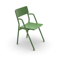Flip-up chair