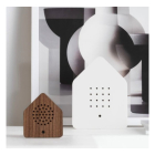 zwitscherbox Satellite Nightingale Walnut