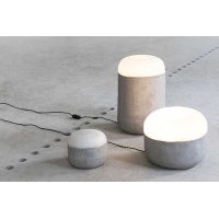 concrete outdoor/indoor floorlamp small