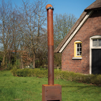 outdooroven extra meter chimney pipe 