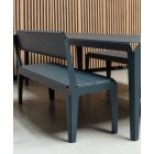 bended bench backrest